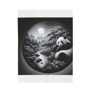 "Moonlit Panda" -Blanket