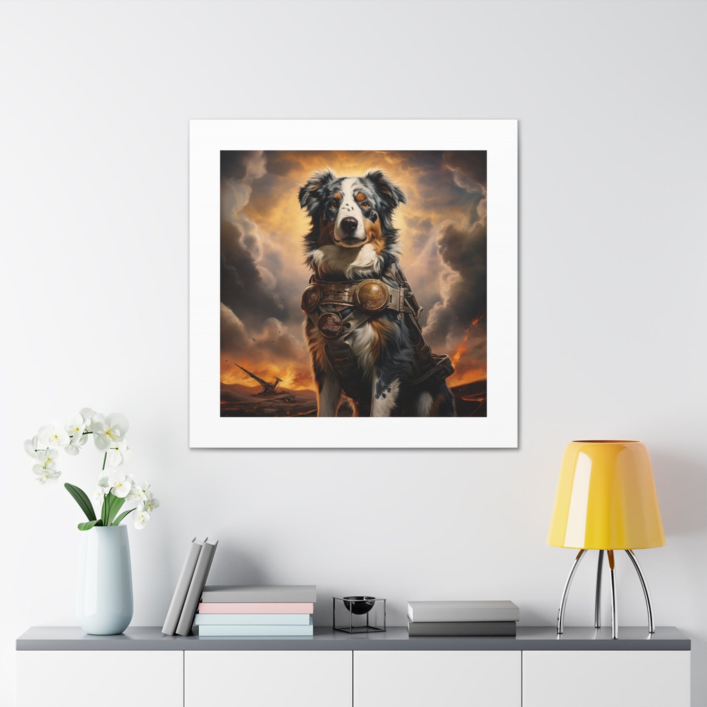 Brave Patriot Puppy Print.