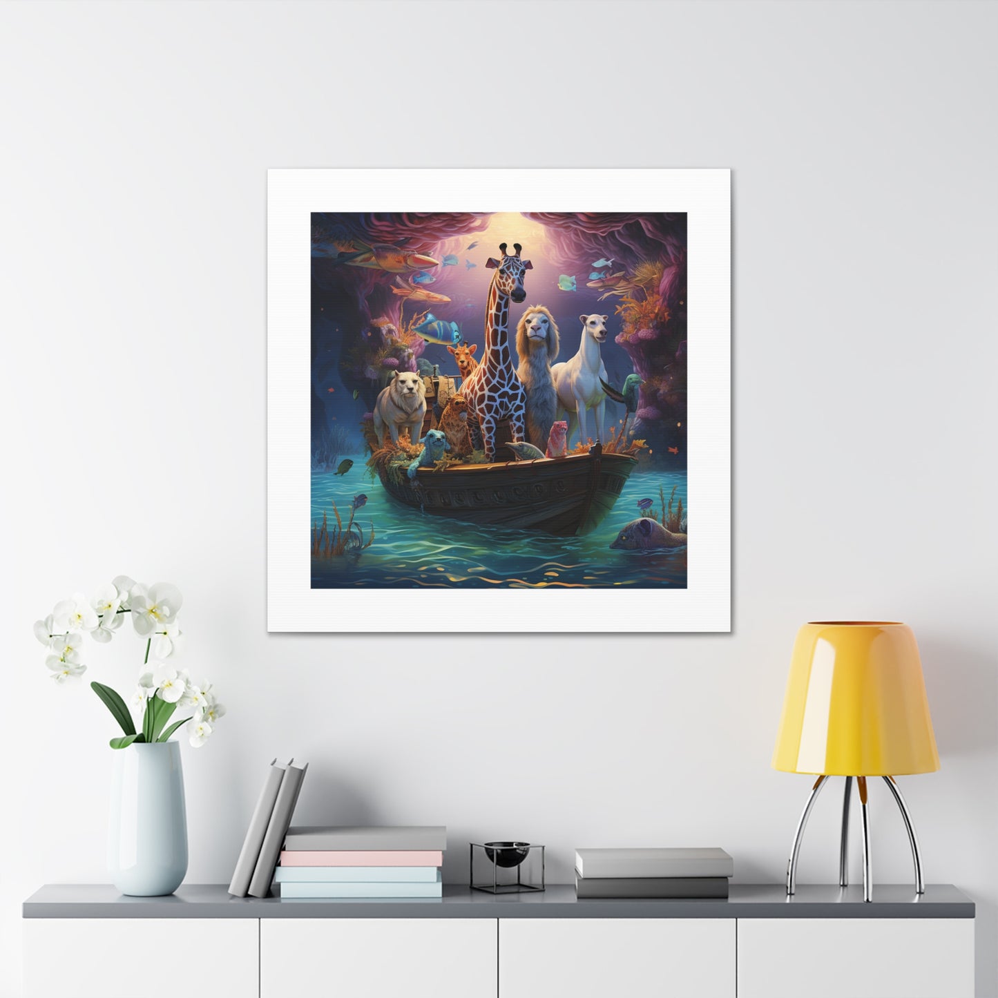 "Wild Safari Symphony Canvas"