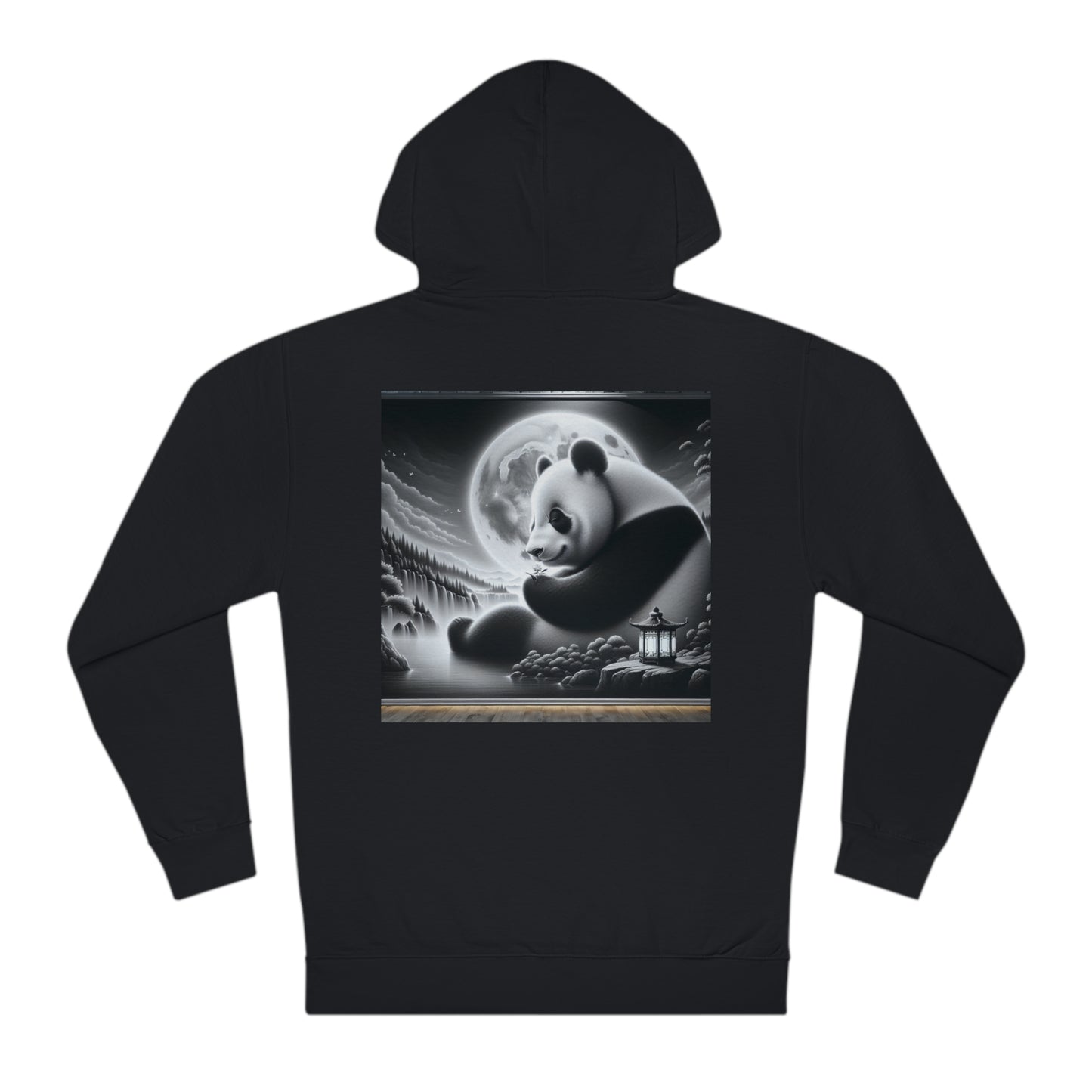 "Pandas in Moonlight"- Hoodie