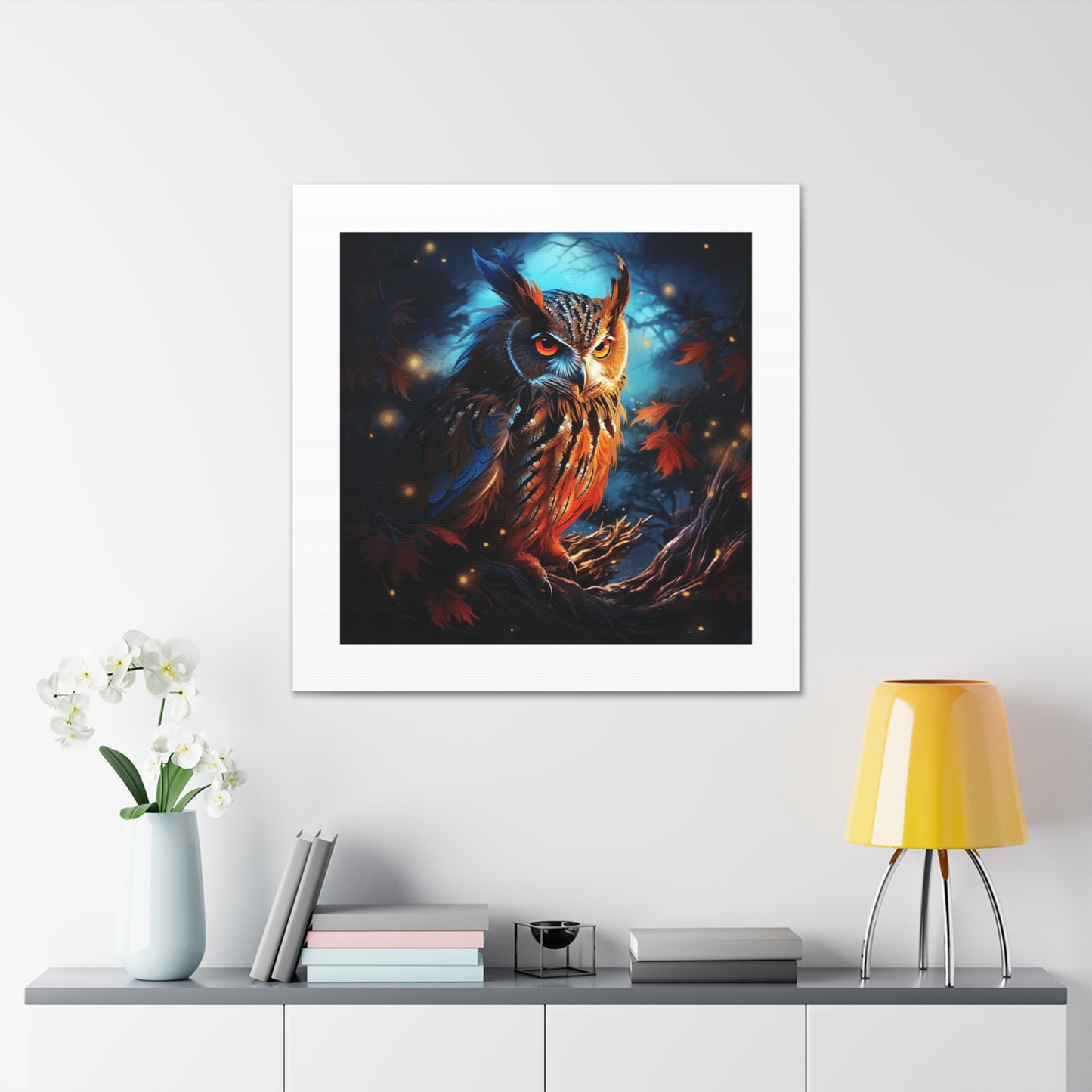 "Owlmmmence 4K Print"