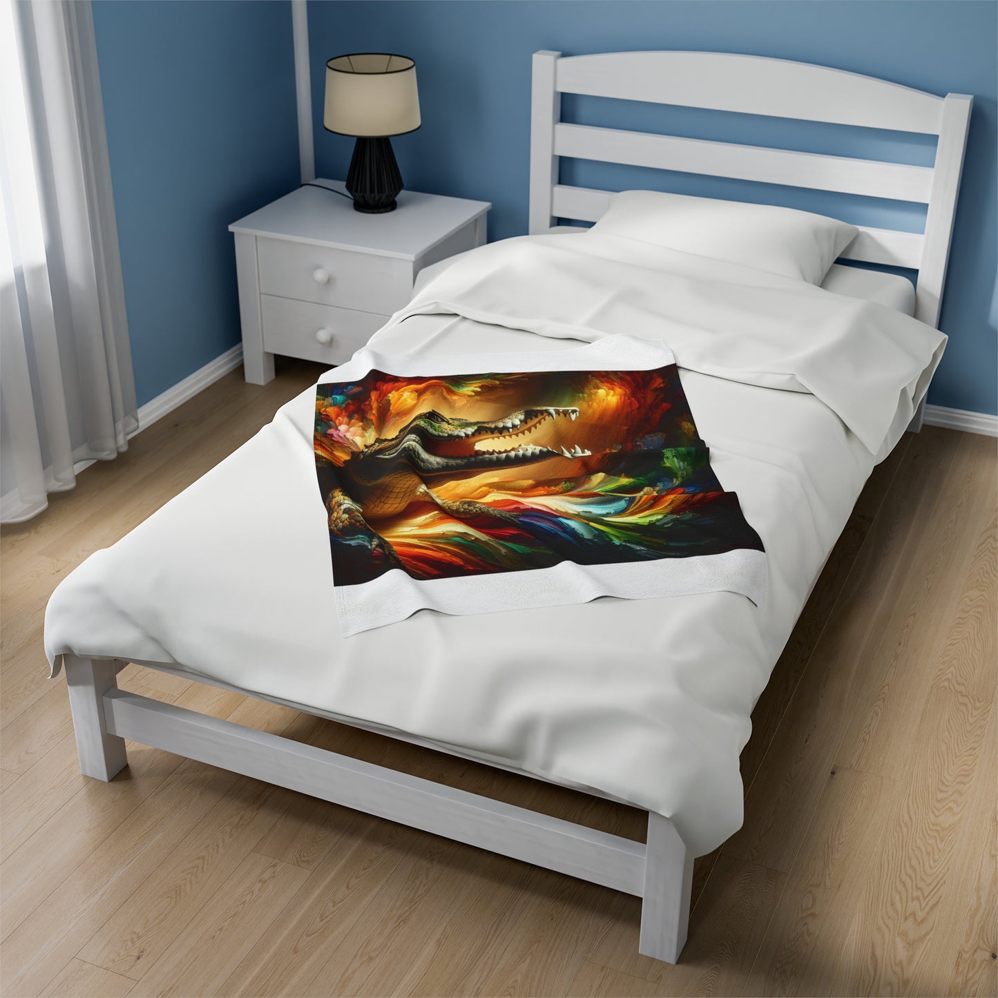 "Croc's Chroma" -Blanket