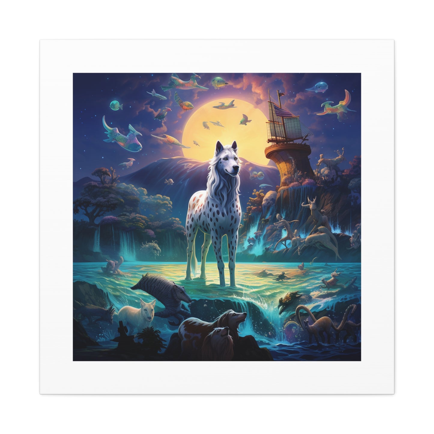 "Mythical African Safari Glow"