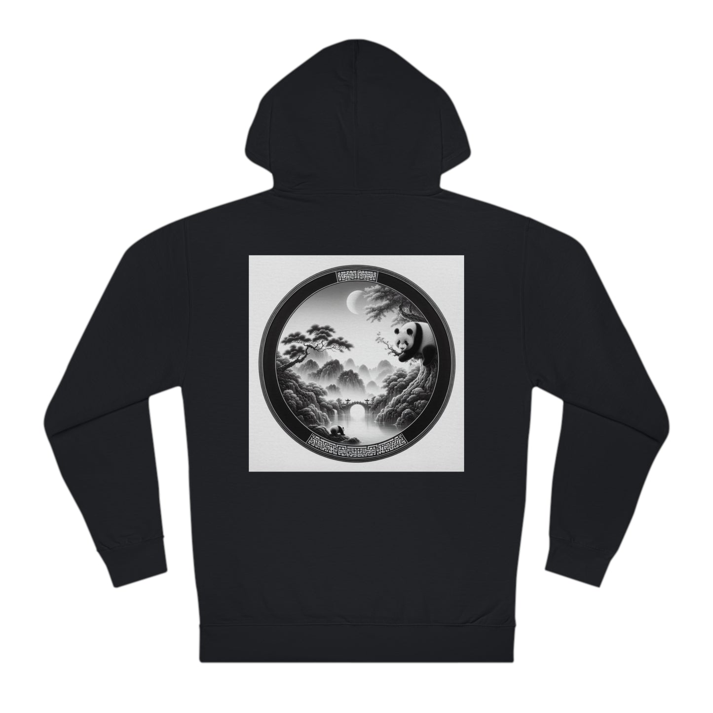 "Panda Moonlight Serenity"- Hoodie