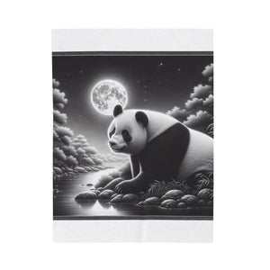 "Moonlit Panda" -Blanket
