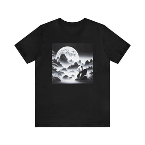 Serene Moonlight Ponder- Tshirt