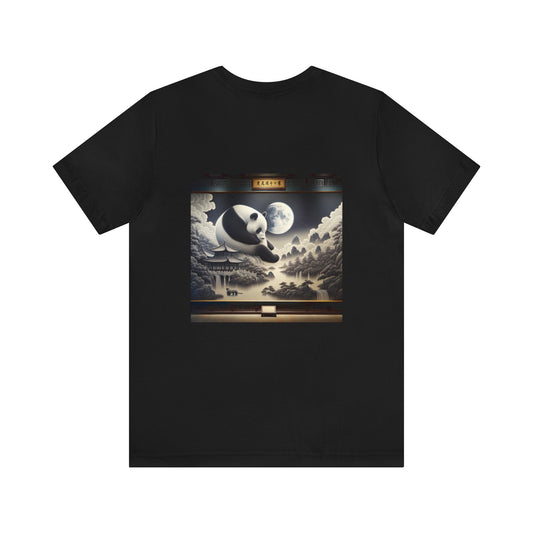 "Moonlit Splendor: Panda's Grace"-  Tshirt