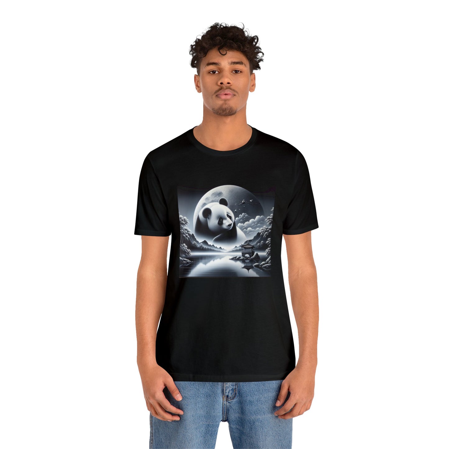 "Panda's Moon"- Tshirt