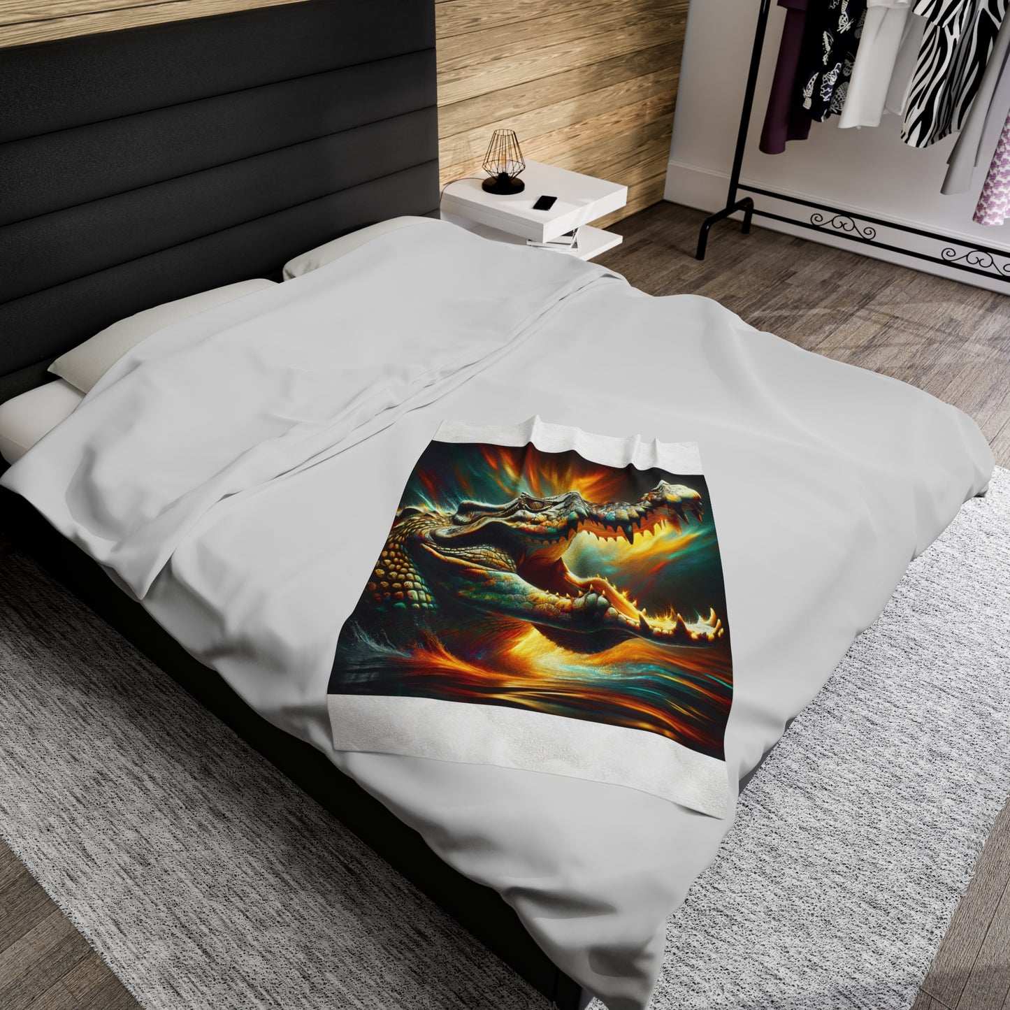 "CrocoLumina" -Blanket