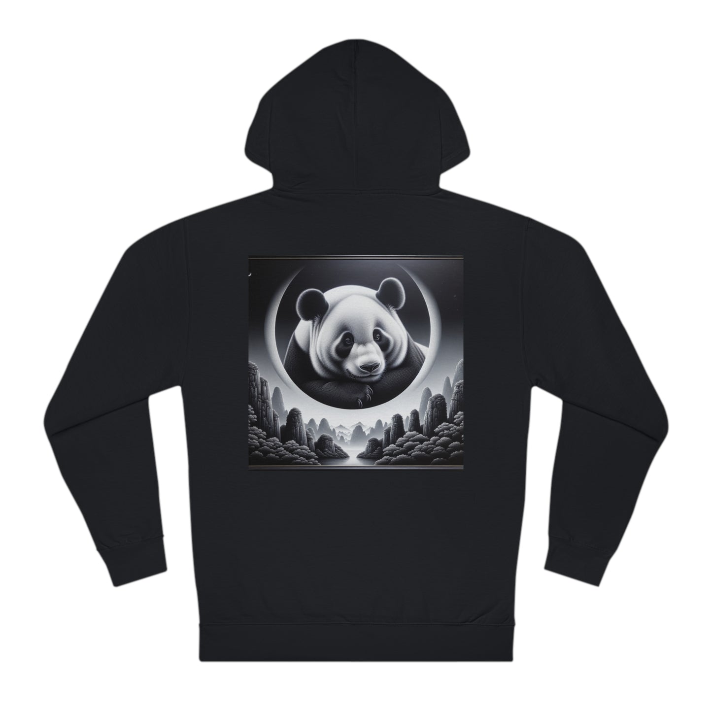 Serene Moonlit Panda- Hoodie