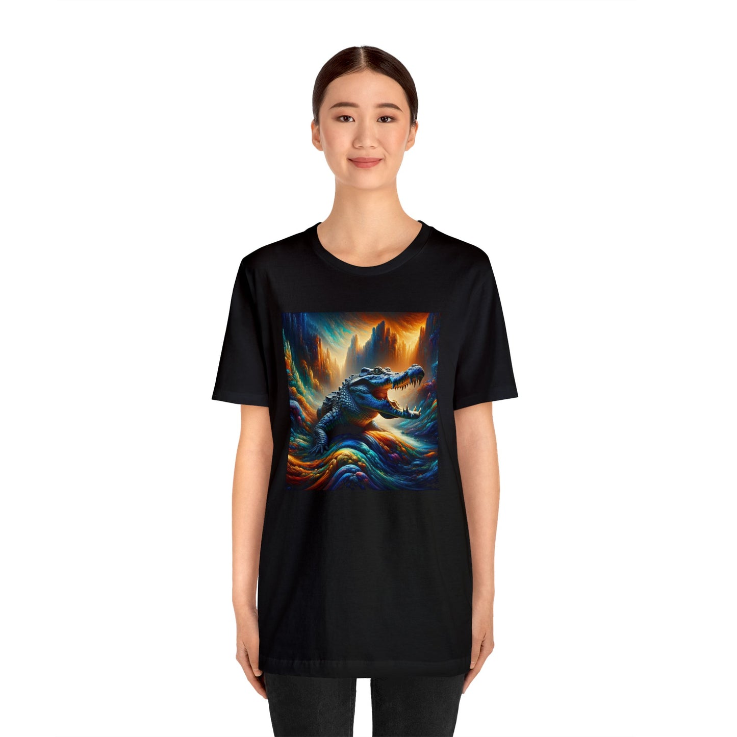 "CrocoChroma"- Tshirt
