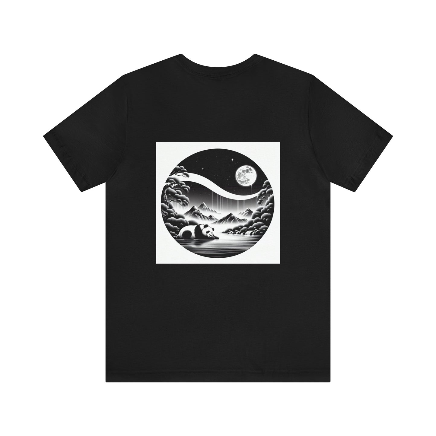 "Panda's Lunar Reverie"- Tshirt