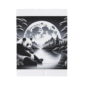 "Panda's Moon" -Blanket