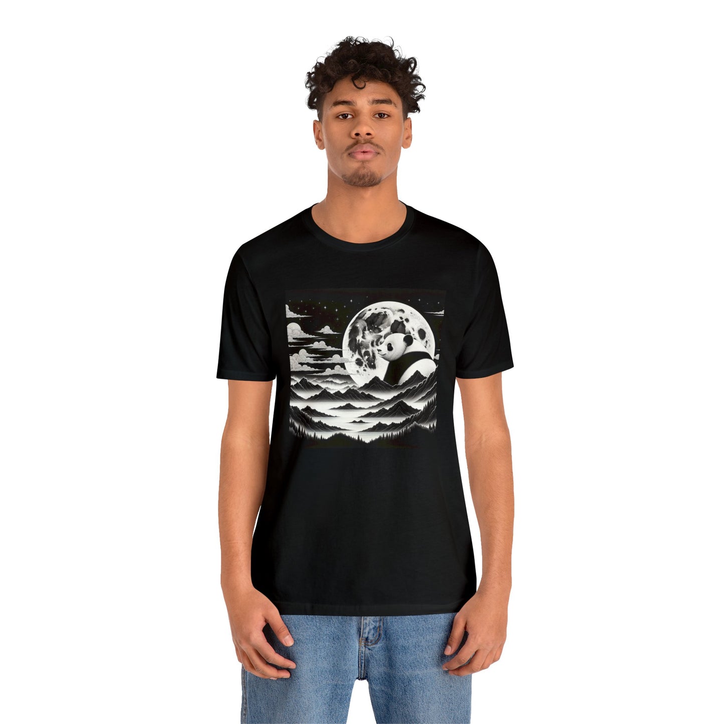 "Panda Moonlight"- Tshirt