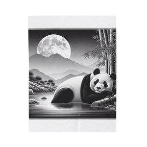 "Panda Moonlight" -Blanket