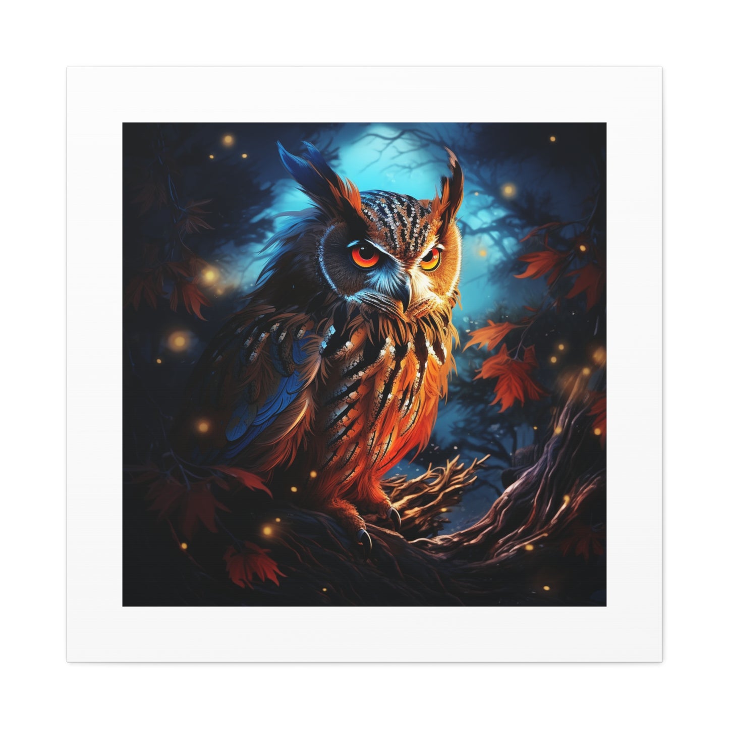 "Owlmmmence 4K Print"