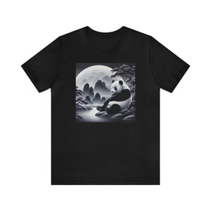 "Moonlit Majesty: Panda's Serenity"- Tshirt