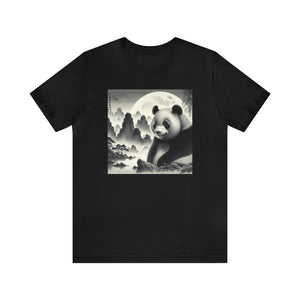 "Moonlit Panda's Grace"- Tshirt