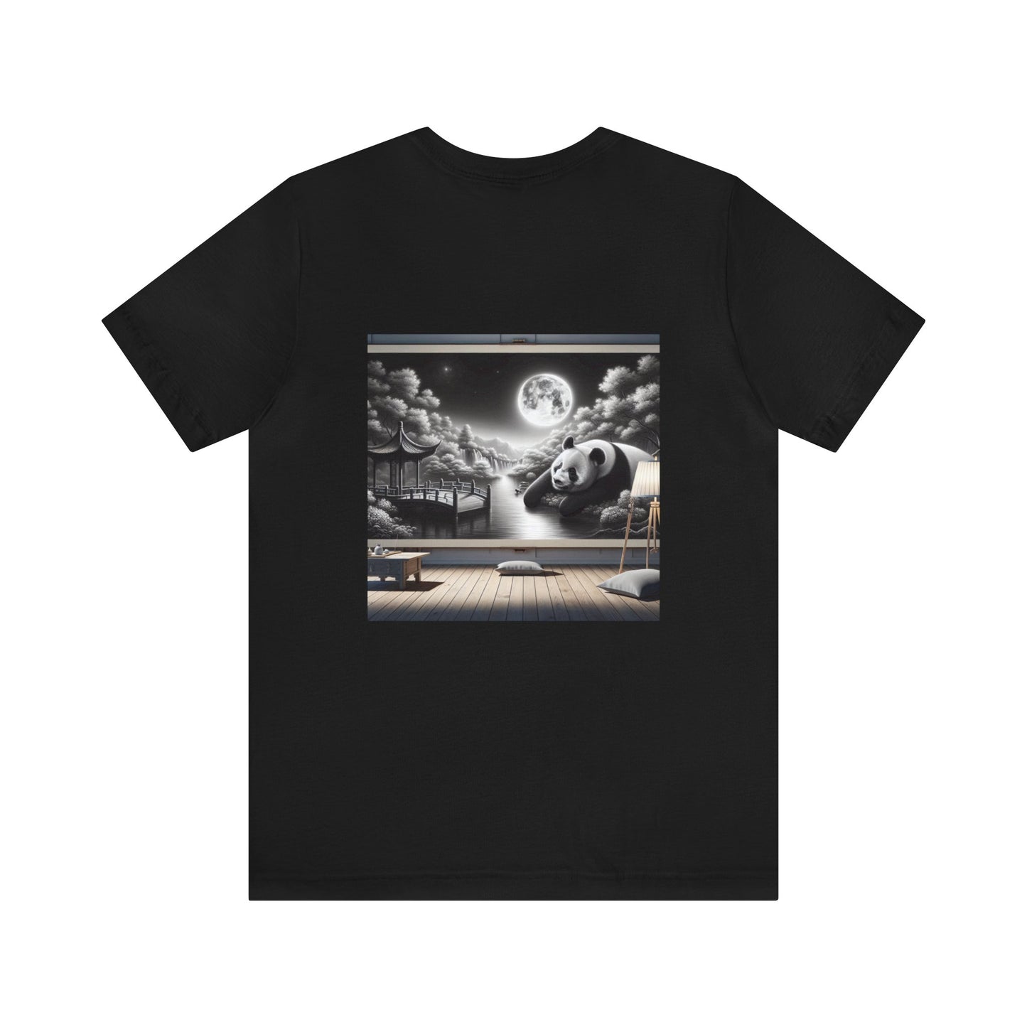 "Moonlit Majesty: Panda's Grace"- Tshirt