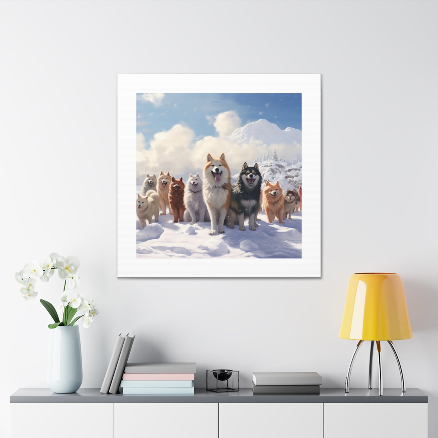 "Surreal Dog Wonderland"