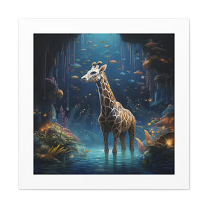 "Mythical Safari Aurora Canvas"