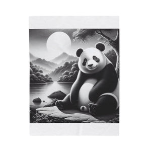 "Pandaland's Lunar Bliss" -Blanket