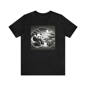 "Graceful Luna: Panda's Peace"- Tshirt