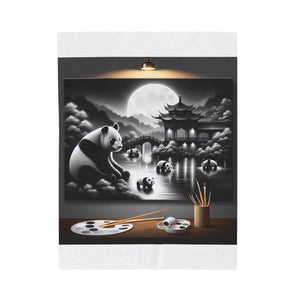 Panda's Moon -Blanket