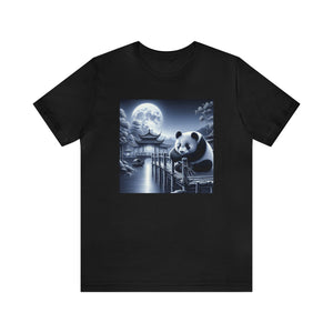 "Moonlit Majesty: Serene Panda"- Tshirt