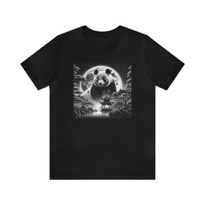 "Moonlit Panda's Grace"- Tshirt