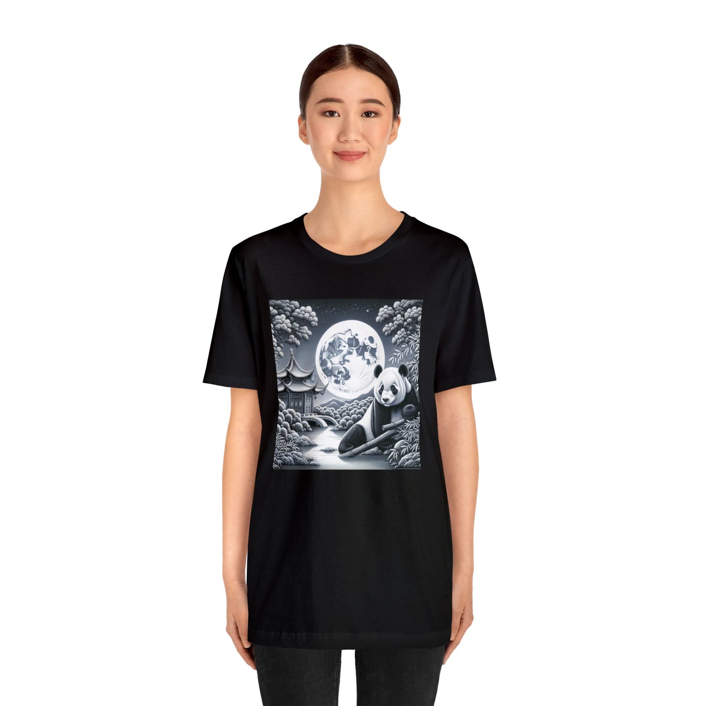 Panda's Moon- Tshirt