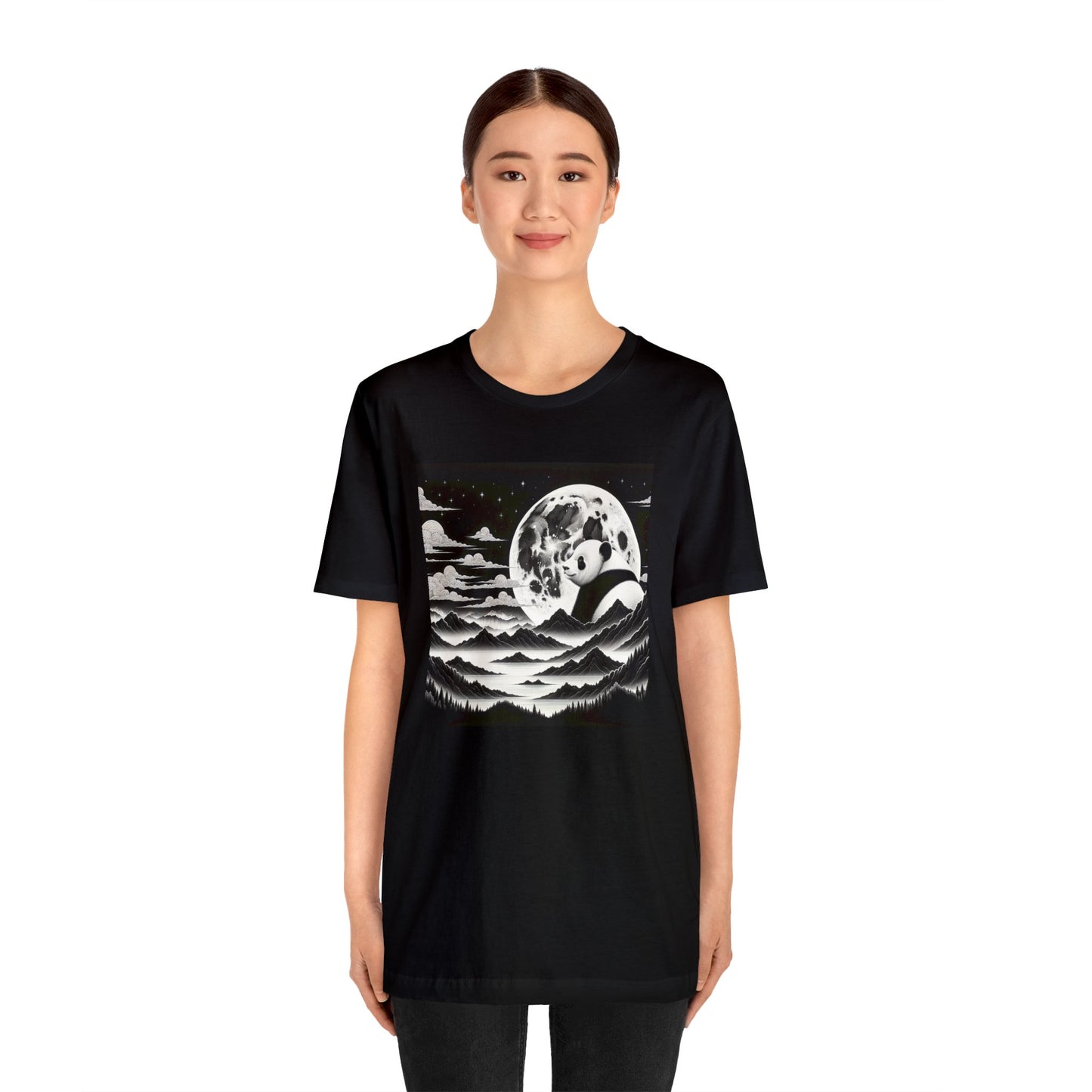 "Panda Moonlight"- Tshirt