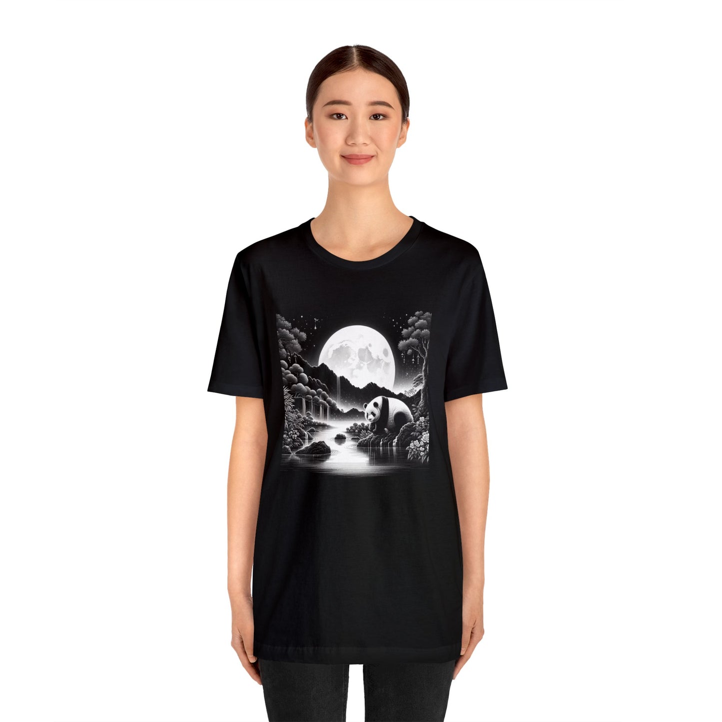 Panda's Moon- Tshirt