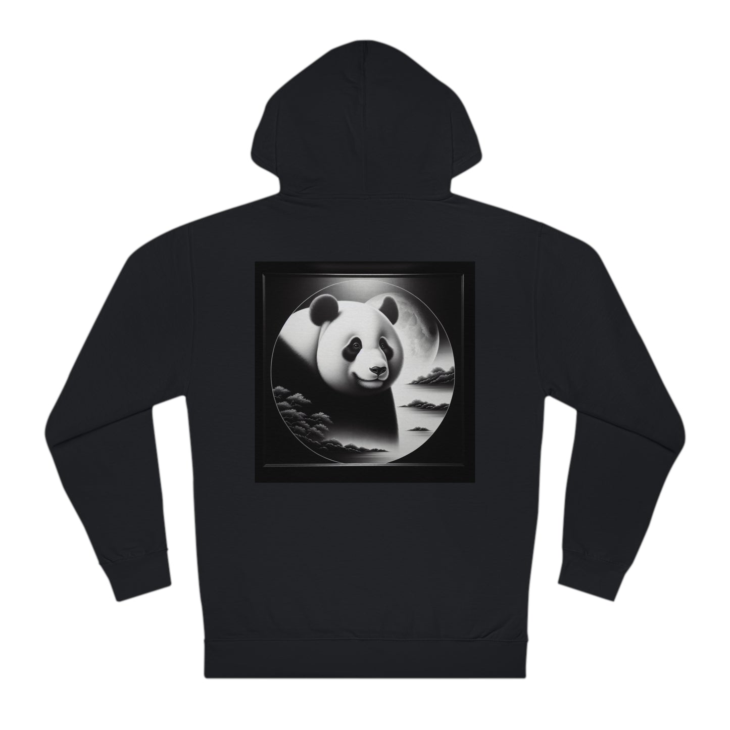 "Panda's Moon: Majestic Tranquility"- Hoodie