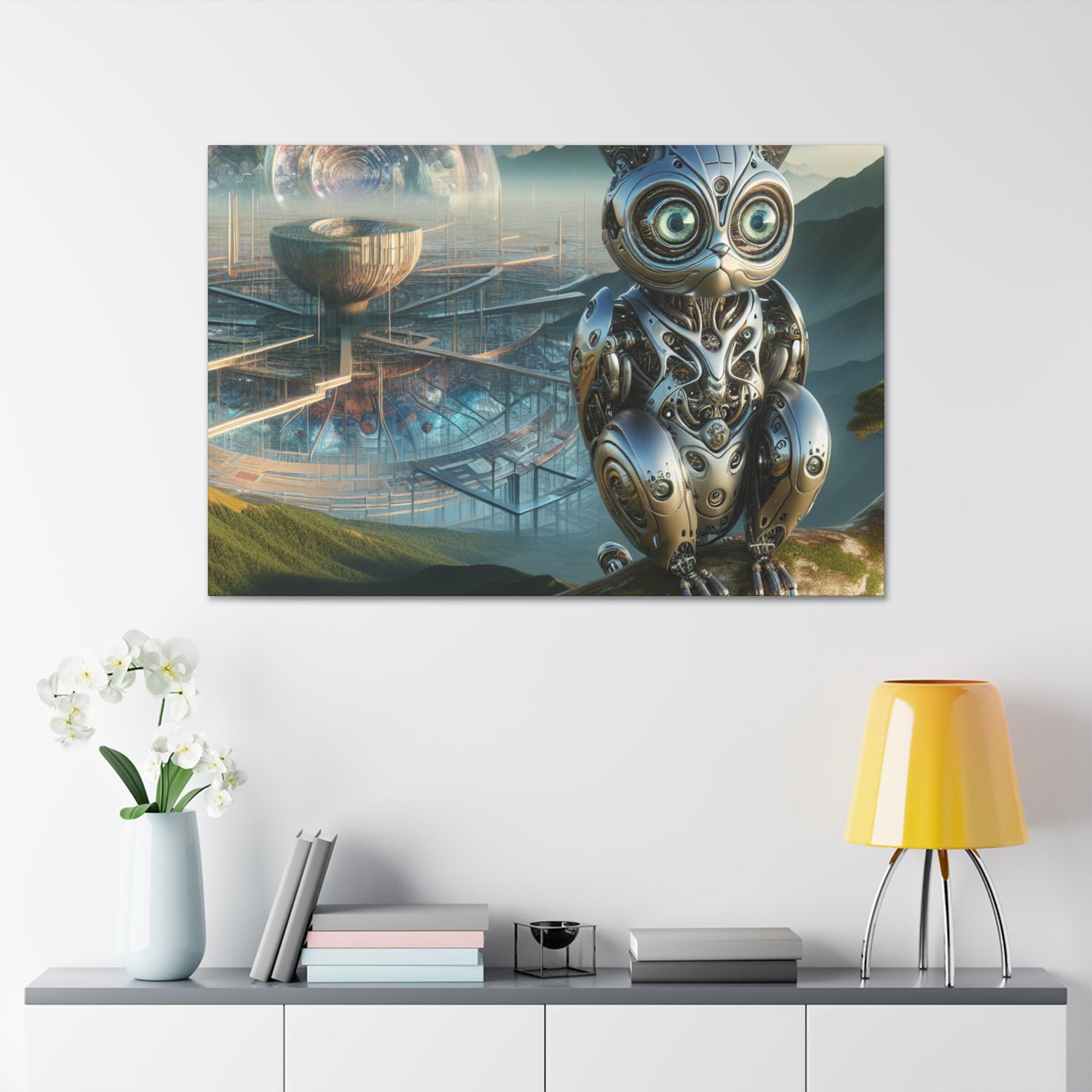 "RoboBeast Perch: Surreal Watch"