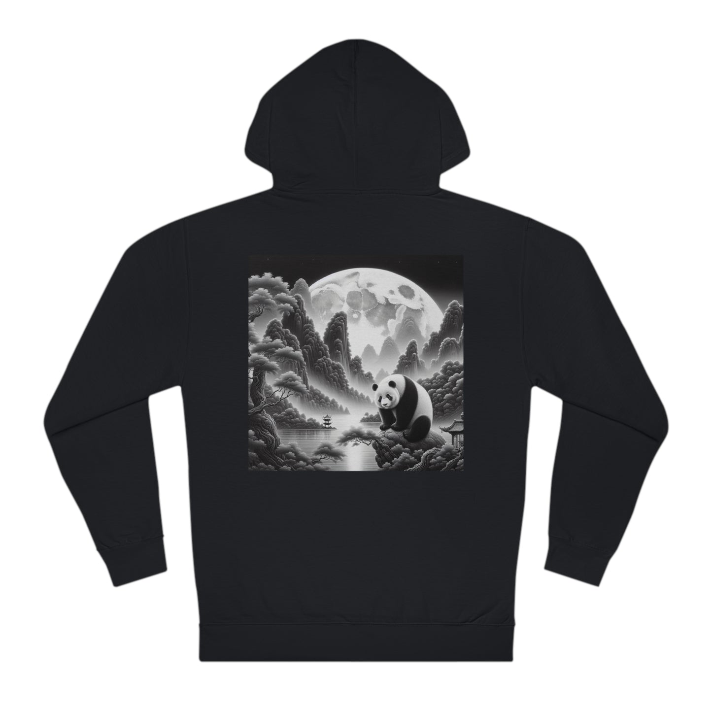 Panda's Moonlight Charm- Hoodie