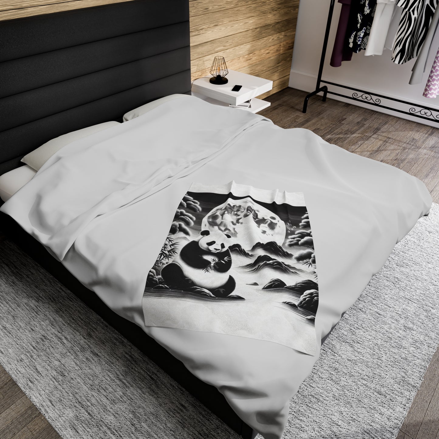 "Moonlit Majesty" -Blanket