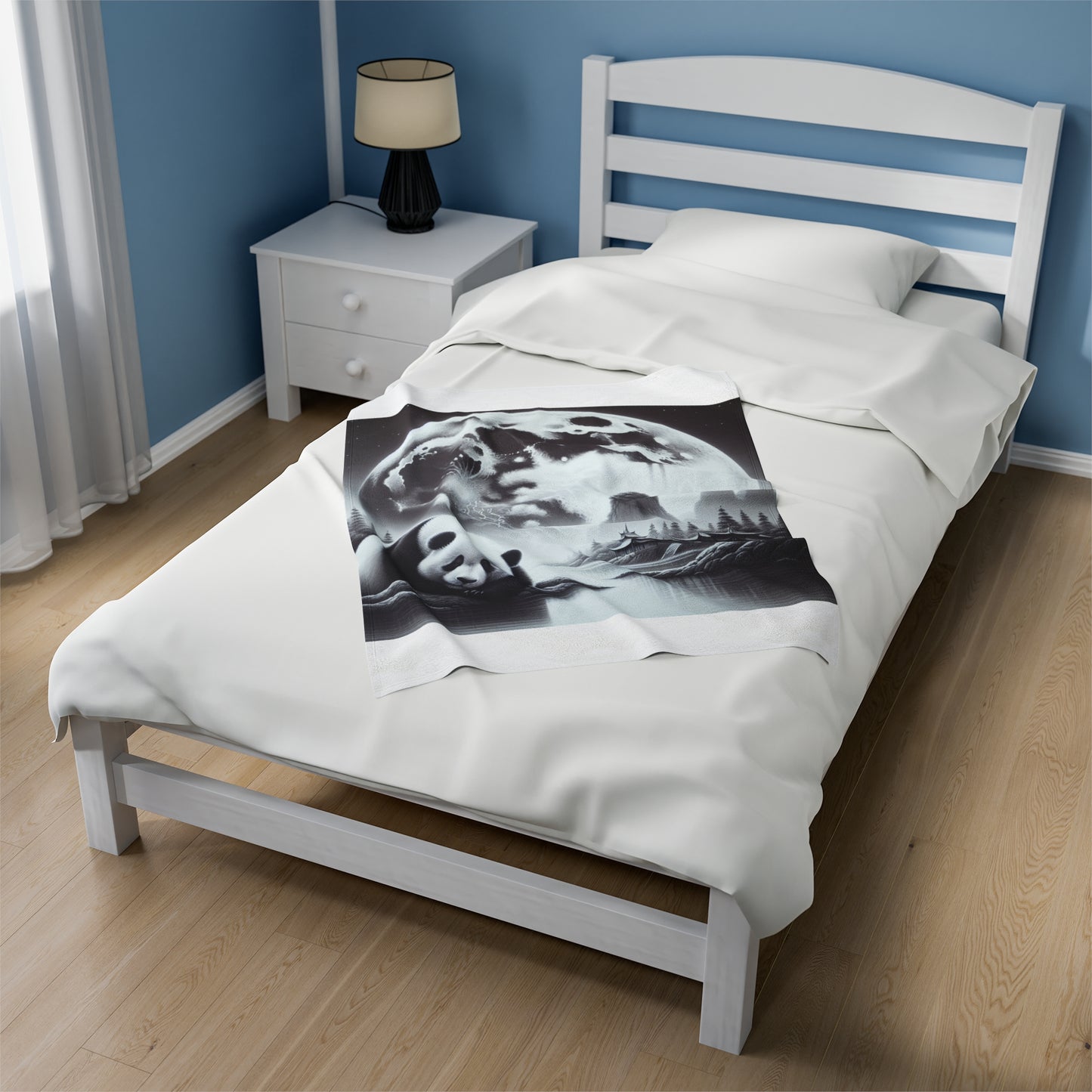 Panda's Moon -Blanket