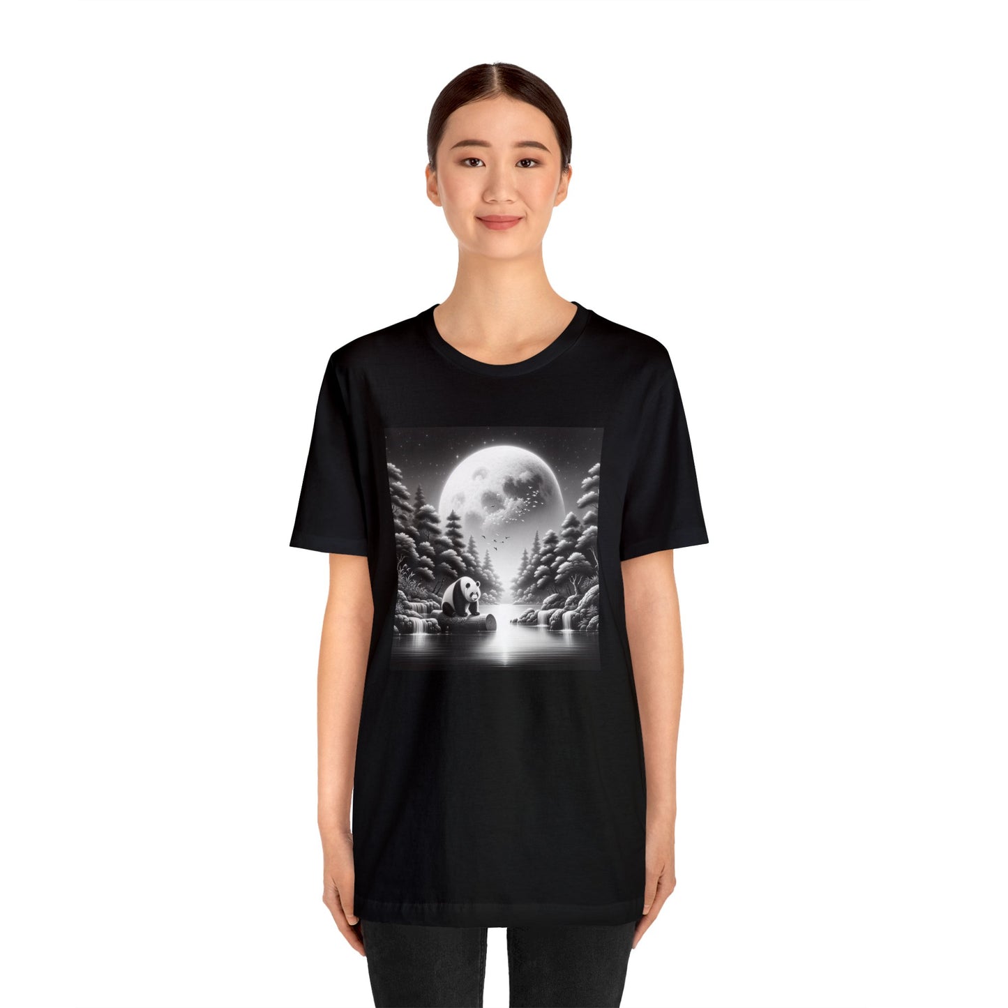 "Majestic Luna Panda"- Tshirt