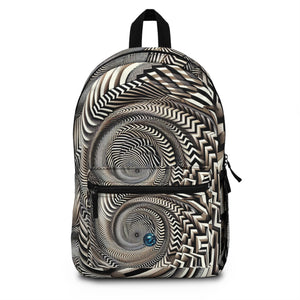 "HypnoSwirl Tapestry"- Backpack