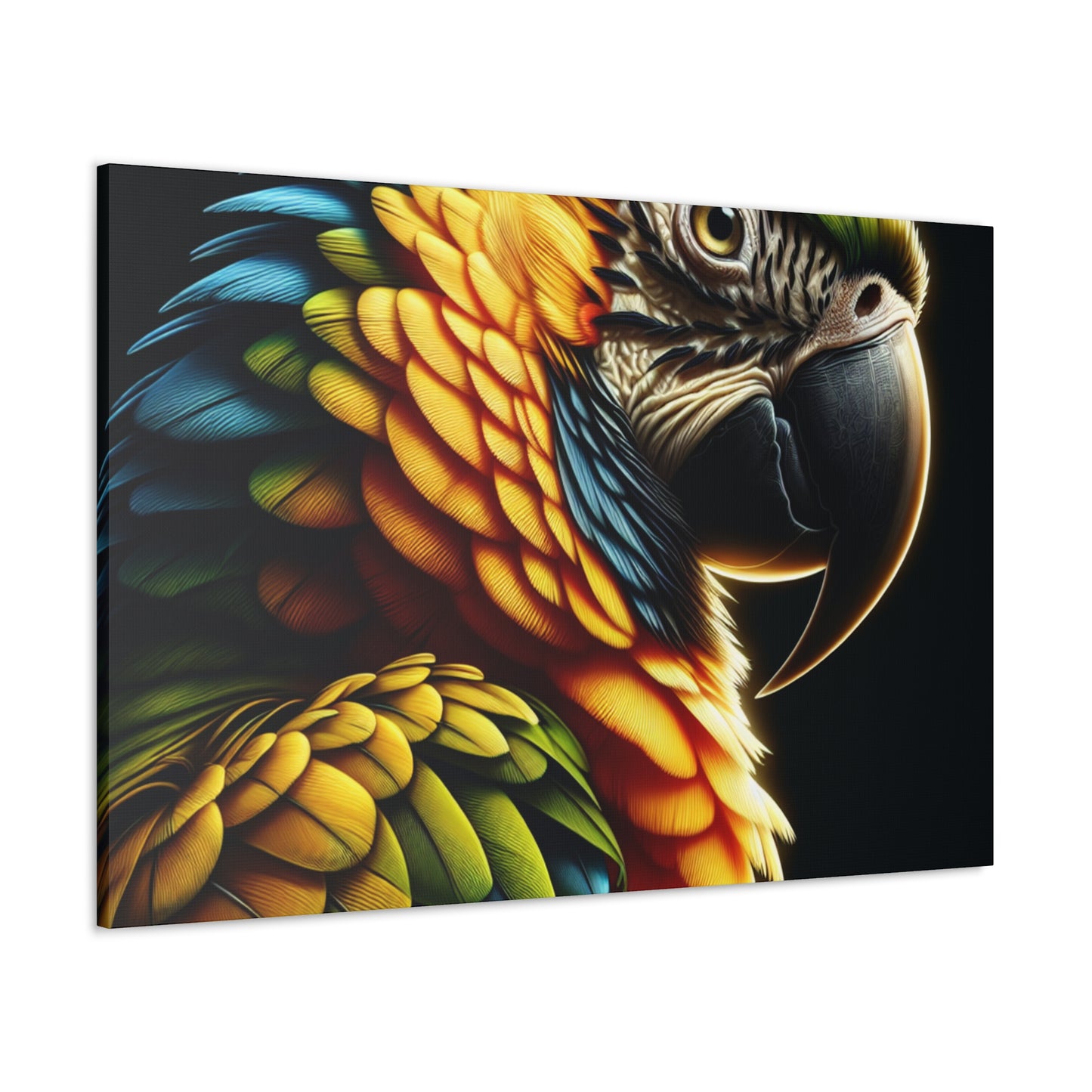 "4K Tropical Parrot Elegance"