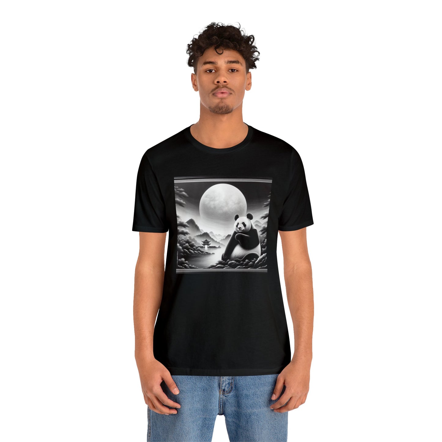 "Panda Moonlight"- Tshirt