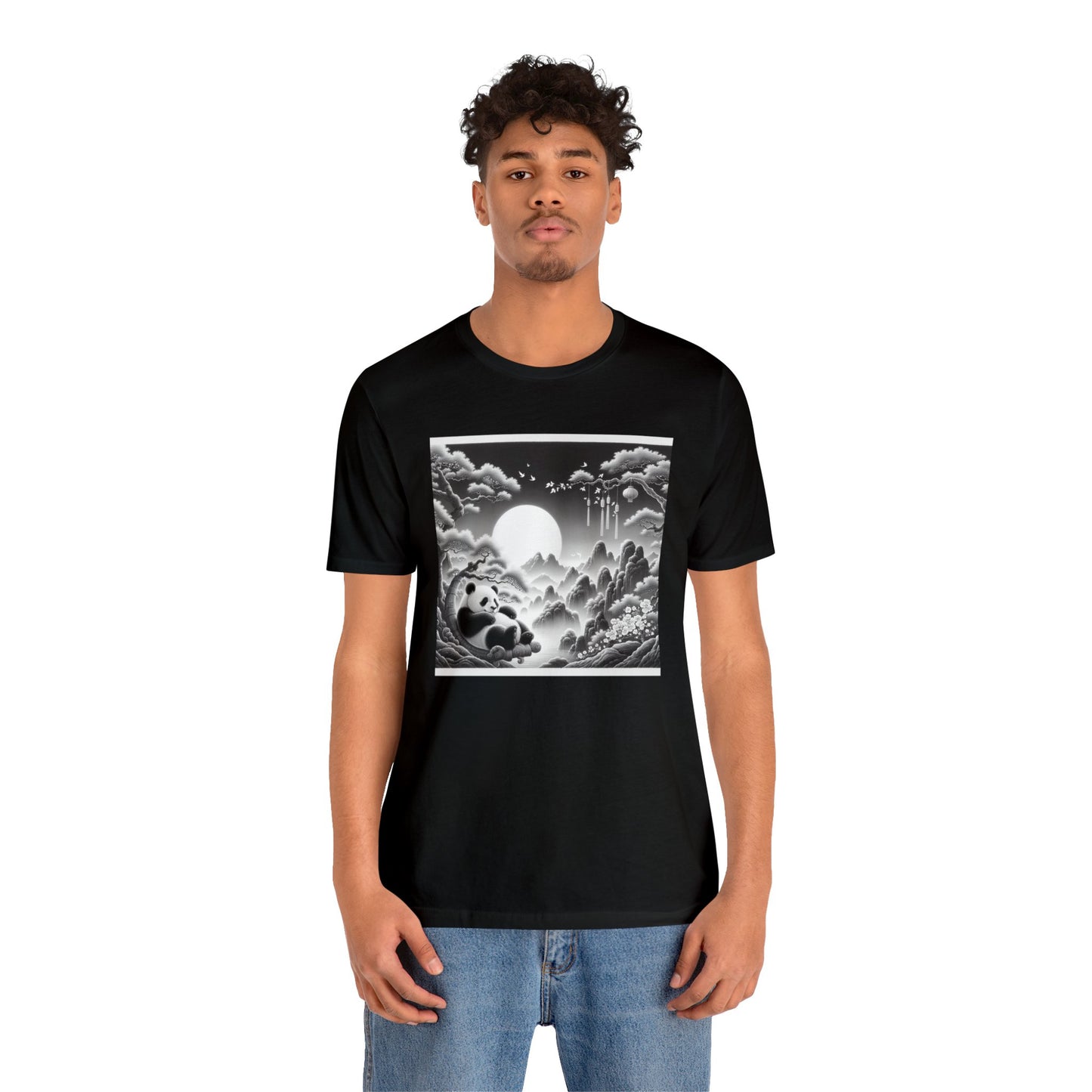 "Panda's Moon"- Tshirt