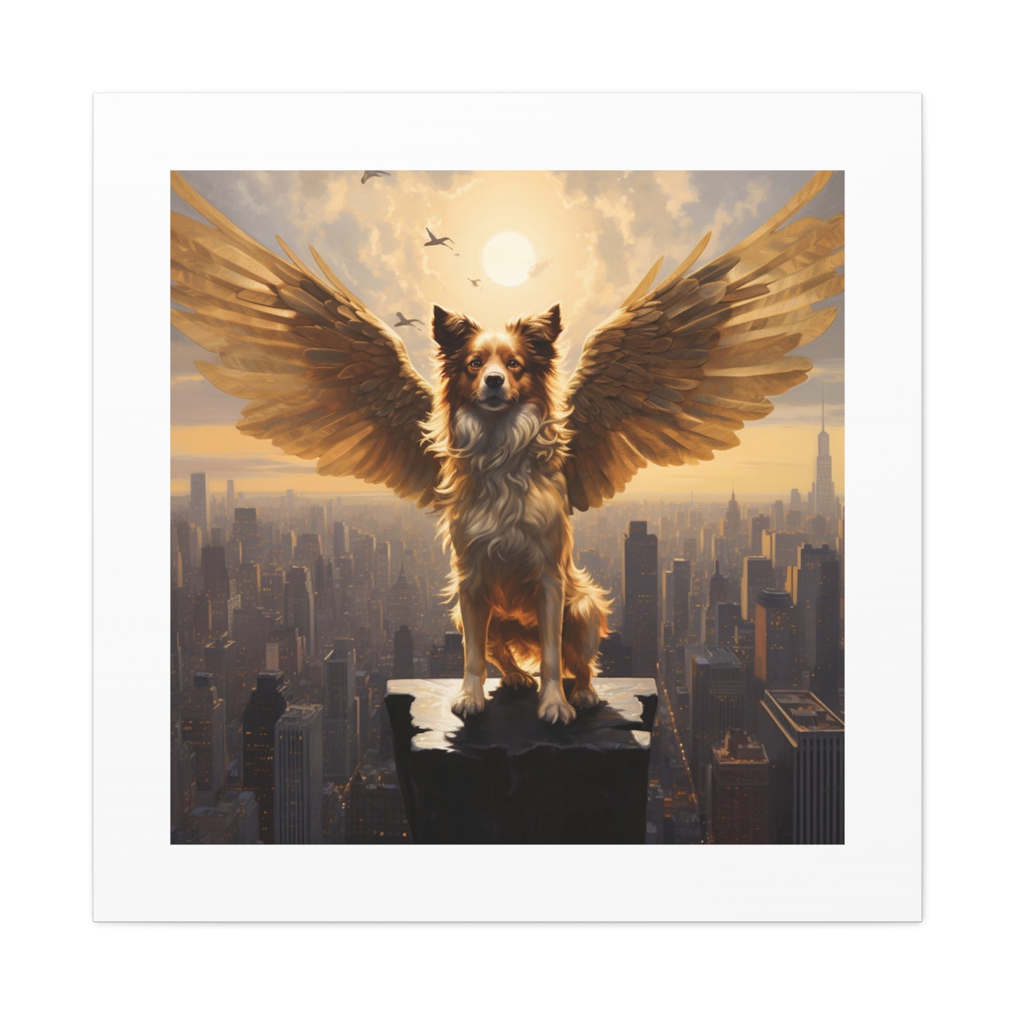 "Royal Caninescape Sunset"