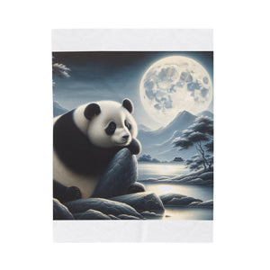 "Moonlit Pandamonium" -Blanket