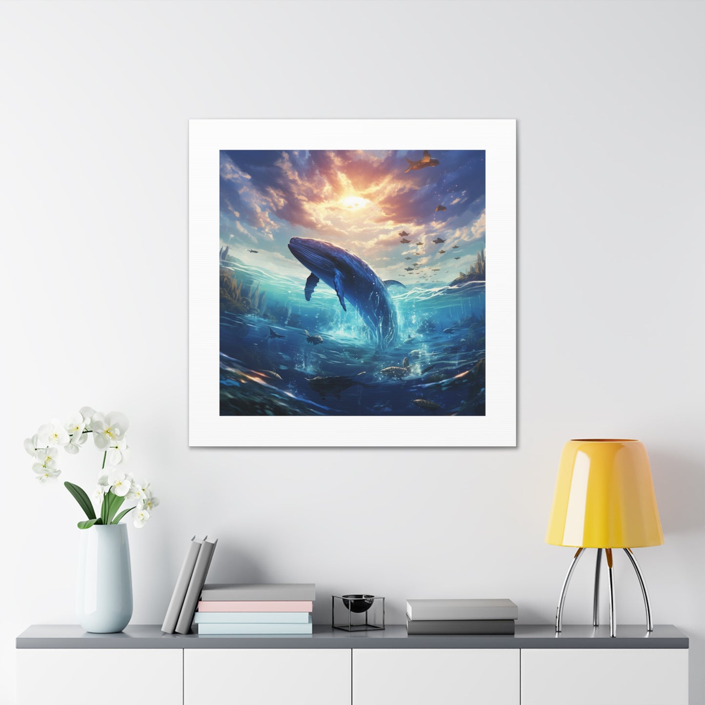 "Majestic Whale Sparkle"