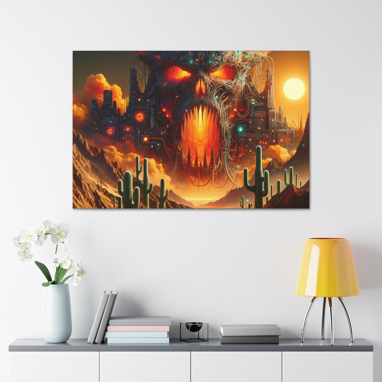 "Infernal Behemoth's Lair"
"Cybernetic Cactus Grove"