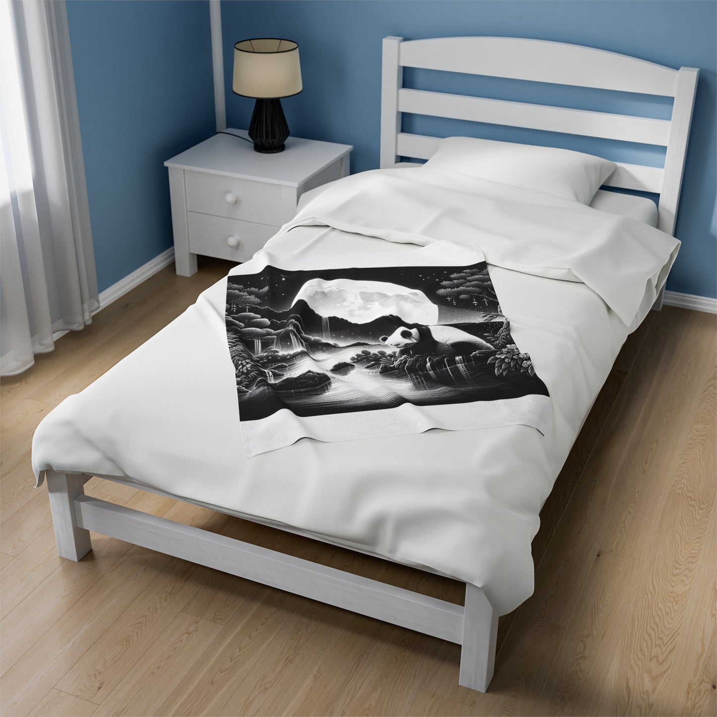 Panda's Moon -Blanket