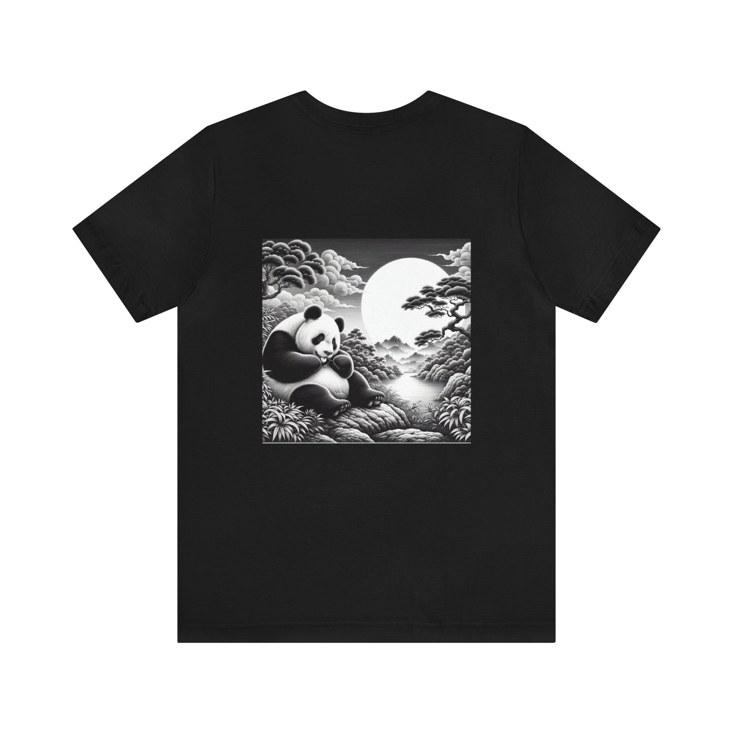 "Panda's Lunar Grace"- Tshirt