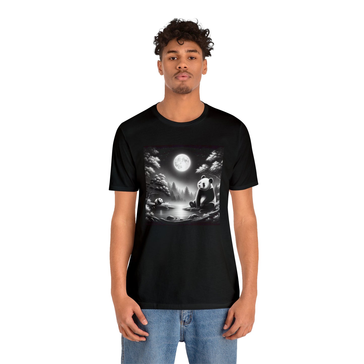 Moonlit Panda- Tshirt